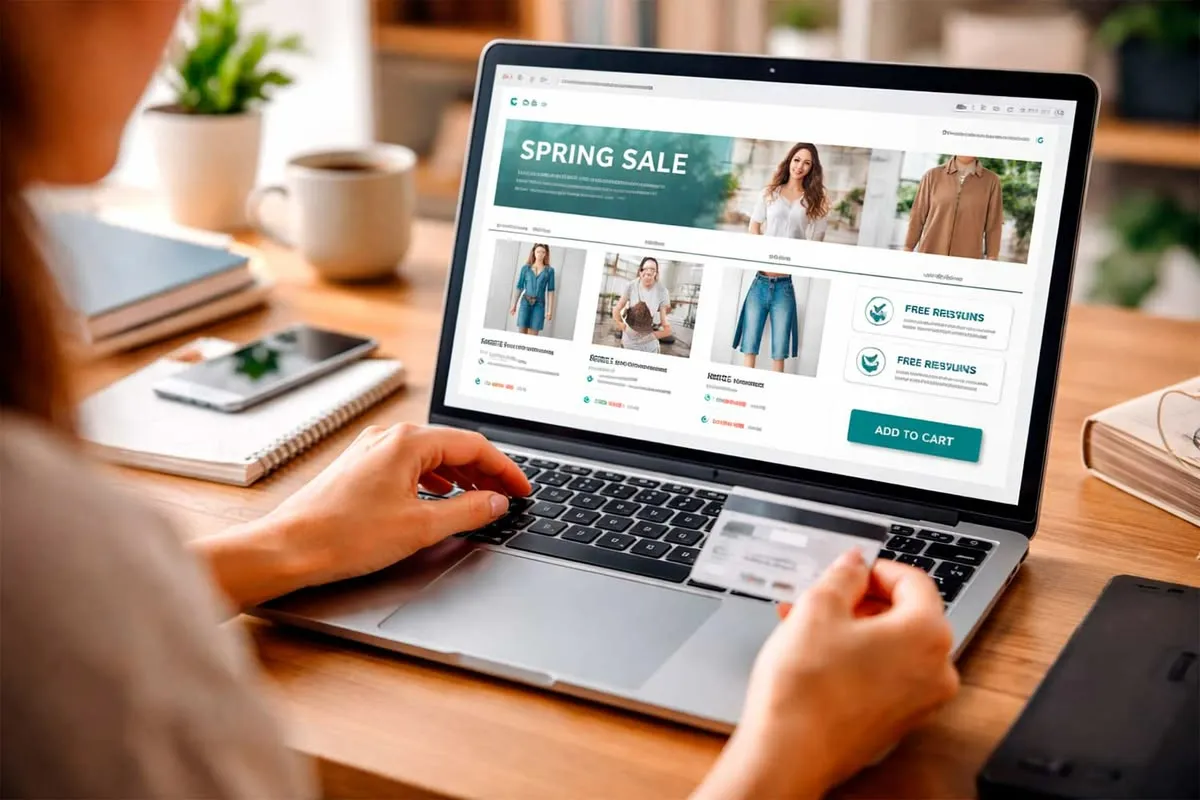 Website filtering illustration